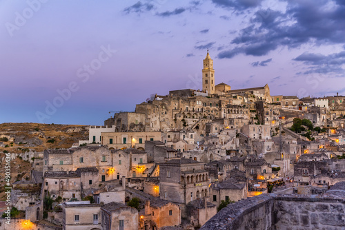 Beautiful view of Matera. City of Basilicata.