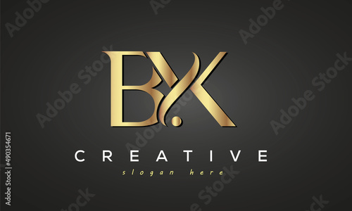 BYK creative luxury logo design photo