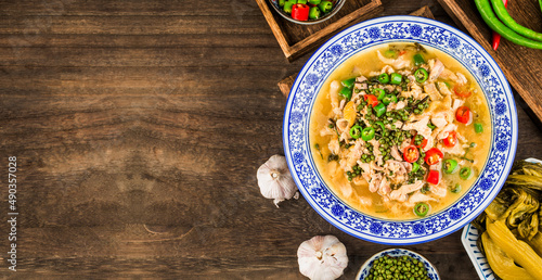 Chinese Cuisine: Chinese sauerkraut chicken