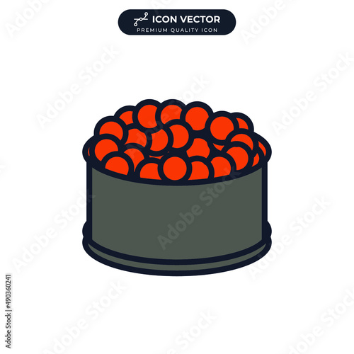 caviar icon symbol template for graphic and web design collection logo vector illustration