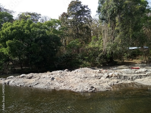 boat on the river