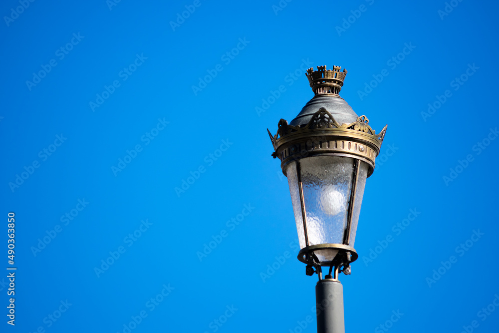 vintage street lamp
