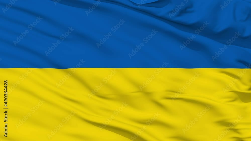 Ukraine Flag blowing in the wind Animation, Ukrainian National Flag Ukraine Flag blowing in the wind Animation, Ukrainian National Flag