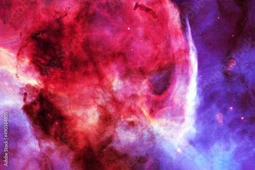 Fototapeta Naklejka Na Ścianę i Meble -  Beautiful, bright, distant galaxy. Background texture. Elements of this image furnished by NASA