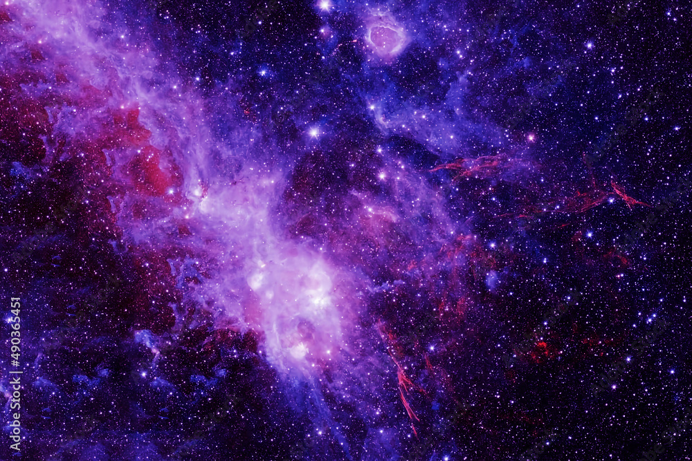 Beautiful, bright, distant galaxy. Background texture. Elements of this image furnished by NASA