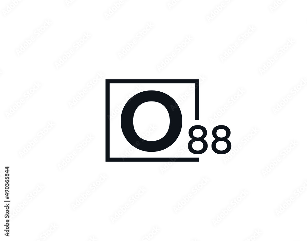 O88, 88O Initial letter logo O88, 88O Initial letter logo