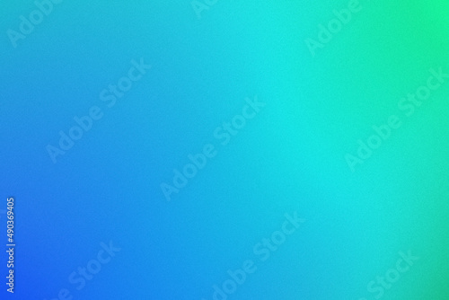 blue cyan green abstract color gradient background with grainy texture
