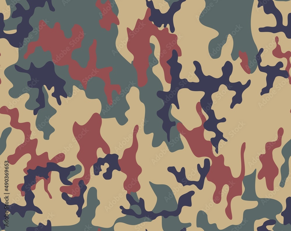 Camouflage seamless modern pattern, street fashion fashion design.
Camouflage seamless modern pattern, street fashion fashion design.