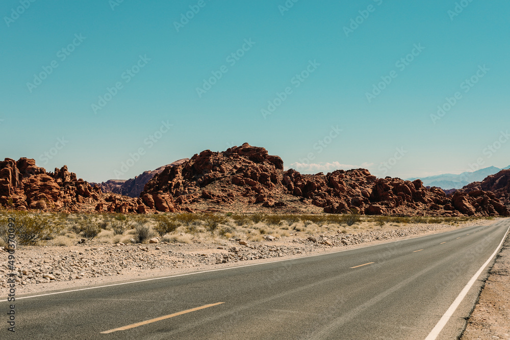 Red Rocks at the Valley of Fire Park in Nevada, USA. Red Rocks at the Valley of Fire Park in Nevada, USA.