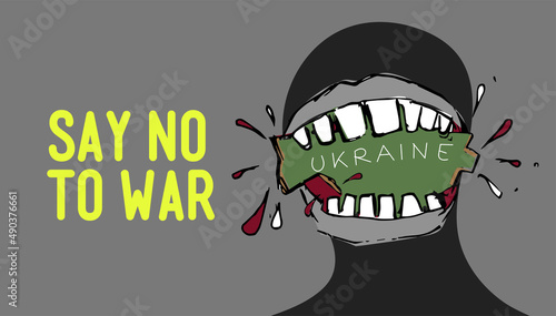 Sinnbild für militärische Aggression und Unterdrückung im
Russland – Ukraine krieg.