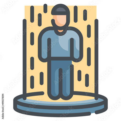 hologram line icon