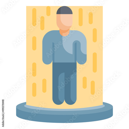 hologram flat icon