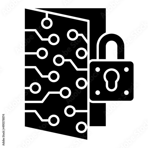 private glyph icon