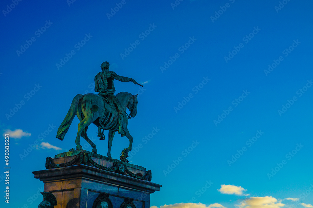 Obraz premium ストックホルムの朝焼け（スウェーデン）