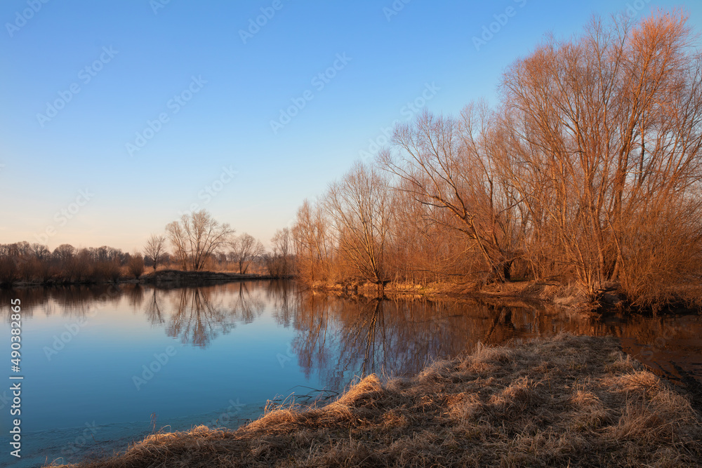 wieczór nad wodą wieczór nad wodą