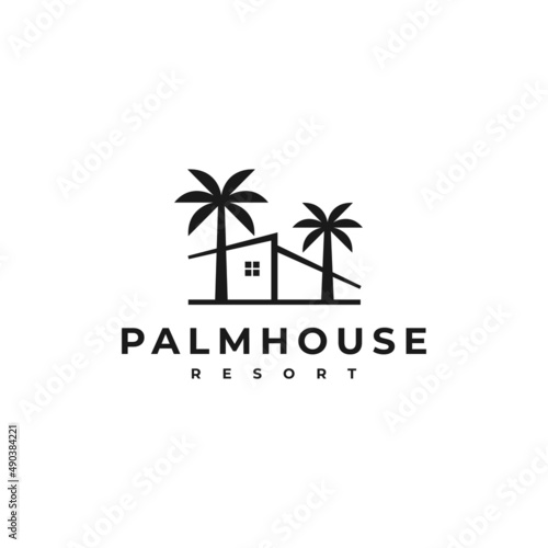 palm house creative logo design