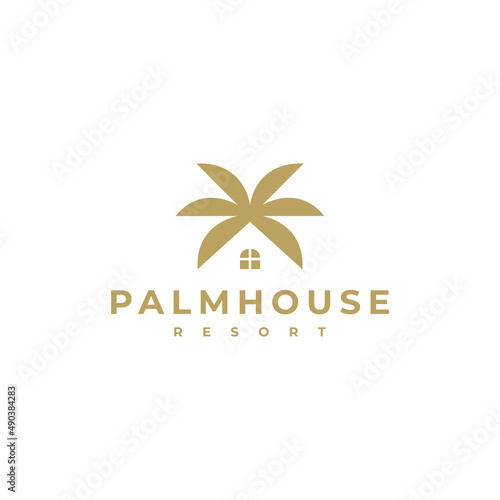 palm house creative logo design