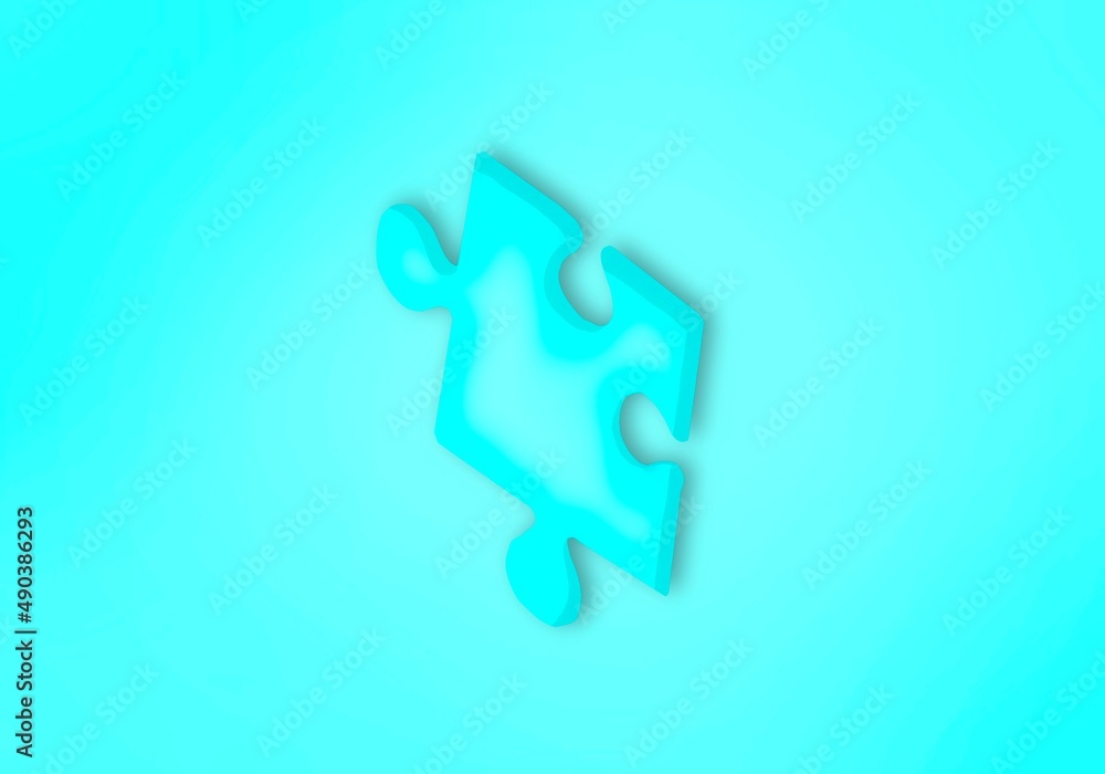 pastel plasticity blue puzzle 3d background pastel plasticity blue puzzle 3d background