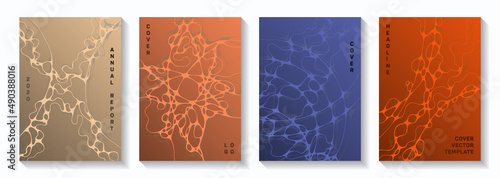 Artificial intelligence concept abstract vector