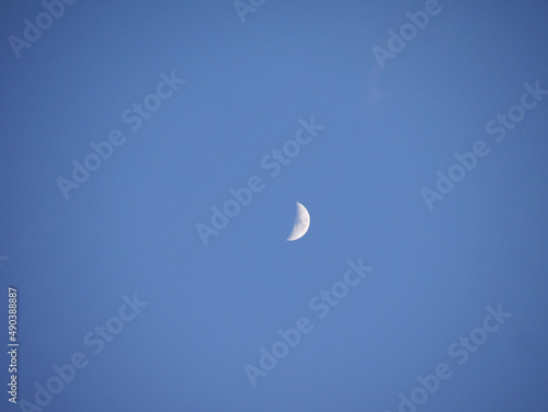 Fotografía luna creciente