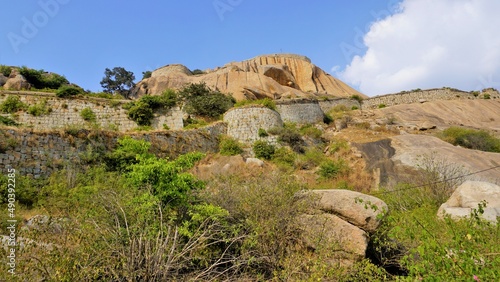 Gudibande fort located in Chikkaballapur District, Karnataka, India photo