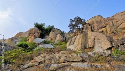 Gudibande fort located in Chikkaballapur District, Karnataka, India photo