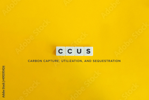 фотографія Carbon Capture, Utilization, and Sequestration (CCUS) Banner