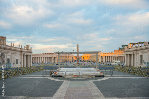 La Basilica di San Pietro - Vatican City in Rome, Italy.