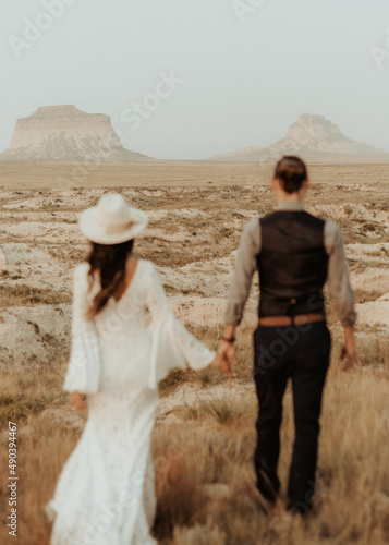 Bride and groom