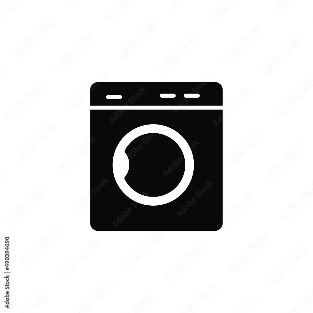 washing machine icons symbol vector elements for infographic web washing machine icons symbol vector elements for infographic web