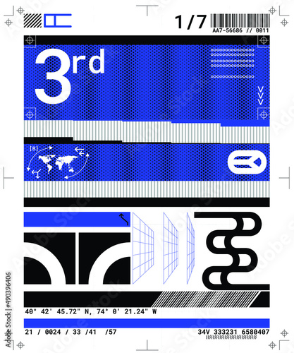 UTILITY GRAPHIC SET, MUNDANE GRAPHIC