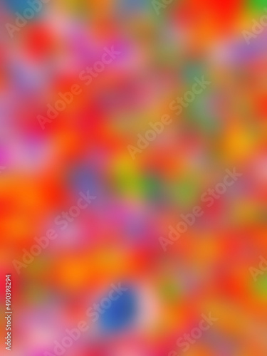 abstract illustration of color screensaver for desktop