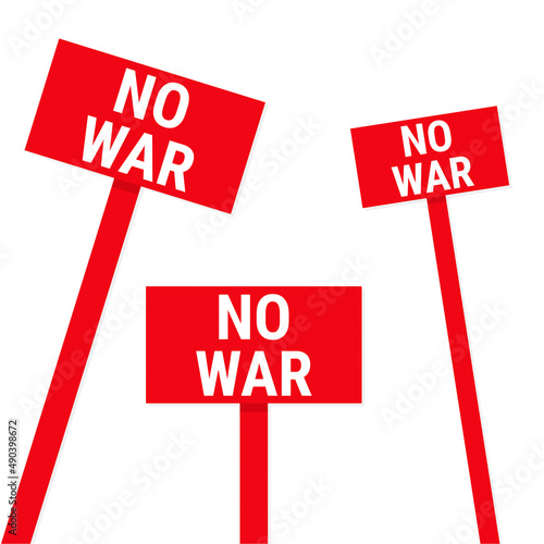 Vector background with posters