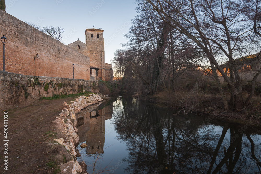 Cityscape of Covarrubias (Burgos, Castilla y Leon, Spain)