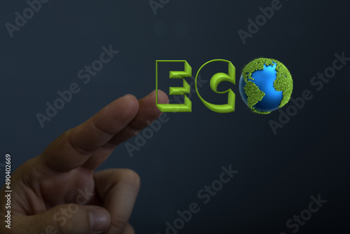 Ecology and go green symbol