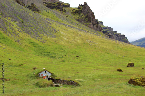 Island - Grassodenhaus / Iceland - Sod house / photo