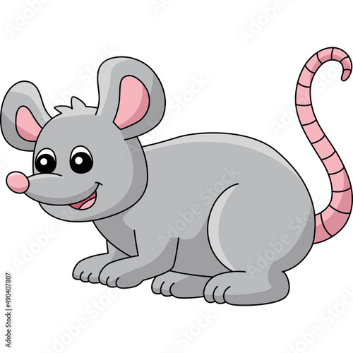 Mouse Cartoon Colored Clipart Illustration © abbydesign