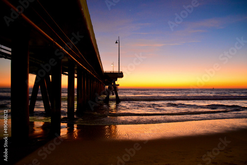 Sunset, Venice Beach Fishing Pier, Los Angeles, CA © WC Photography