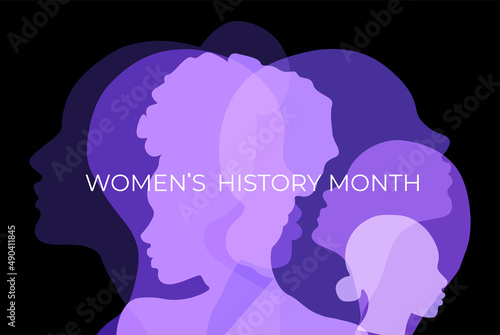 Women's history month banner.