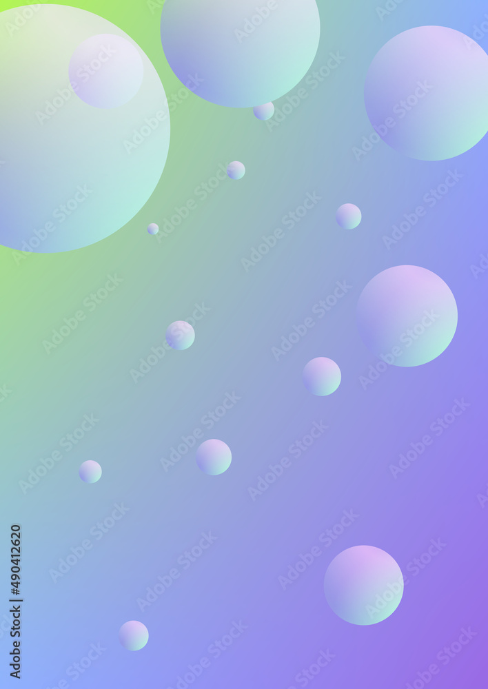 Holographic fluid with radial circles. Holographic fluid with radial circles.