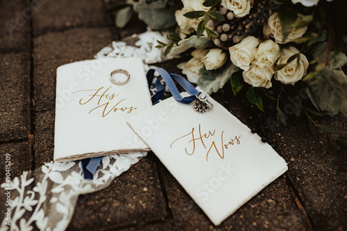 Bild auf Leinwand Wedding details