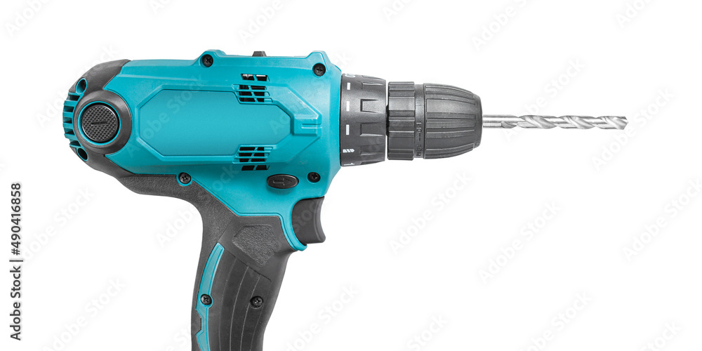 Part Of Electric Automatic Screwdriver Isolated