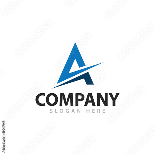 Free Download Letter A Logo Design - GFXLoad