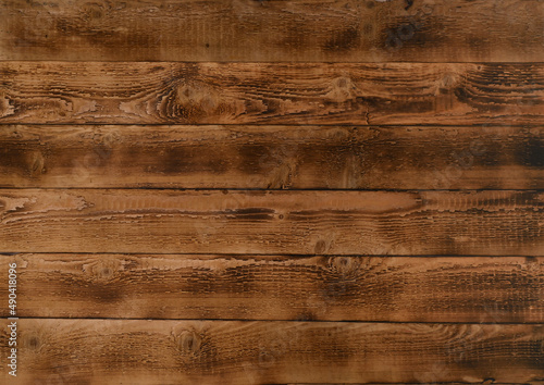 background of textured wooden boards.