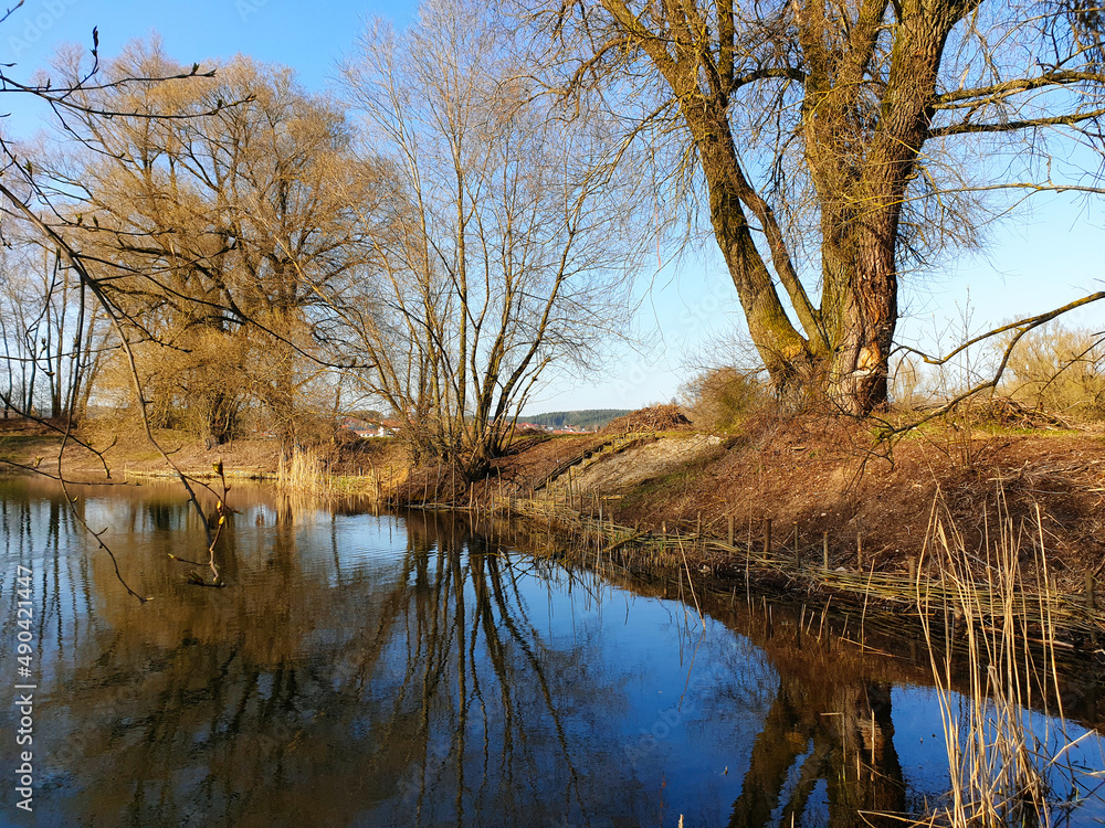 Obraz premium Herbst See