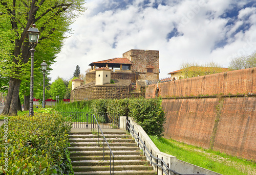 Florence, Fortezza da Basso fortress - Monumental Quarter and wall fortifications, Italy photo