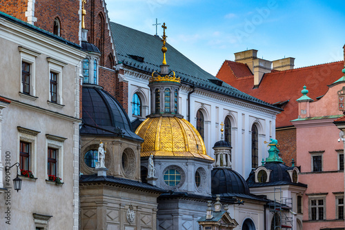 Wallpaper Mural The golden roof of the Sigismund Chapel in Wawel, Krakow, Poland Torontodigital.ca