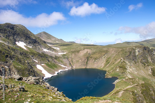 Landscape of The Seven Rila Lakes, Rila Mountain, Bulgaria