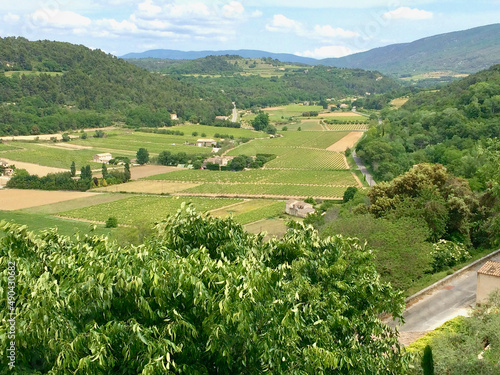 French provincal towns and landscape photo