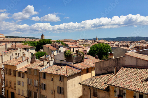 French provincal towns and landscape photo